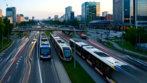 Analiza porównawcza systemów transportu miejskiego w aglomeracjach