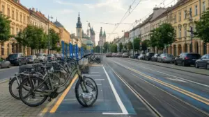 Rozwój infrastruktury rowerowej w dużych aglomeracjach kraju