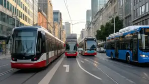 Porównanie systemów transportu zbiorowego w największych miastach