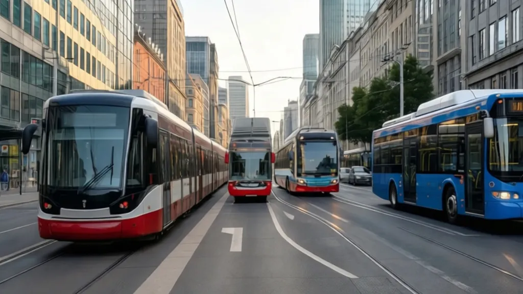 Porównanie systemów transportu zbiorowego w największych miastach